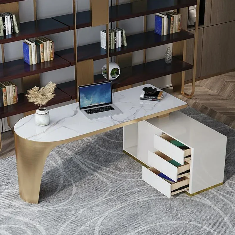 European Executive Office Desk - огляд і ціна Desk Setup For Studying